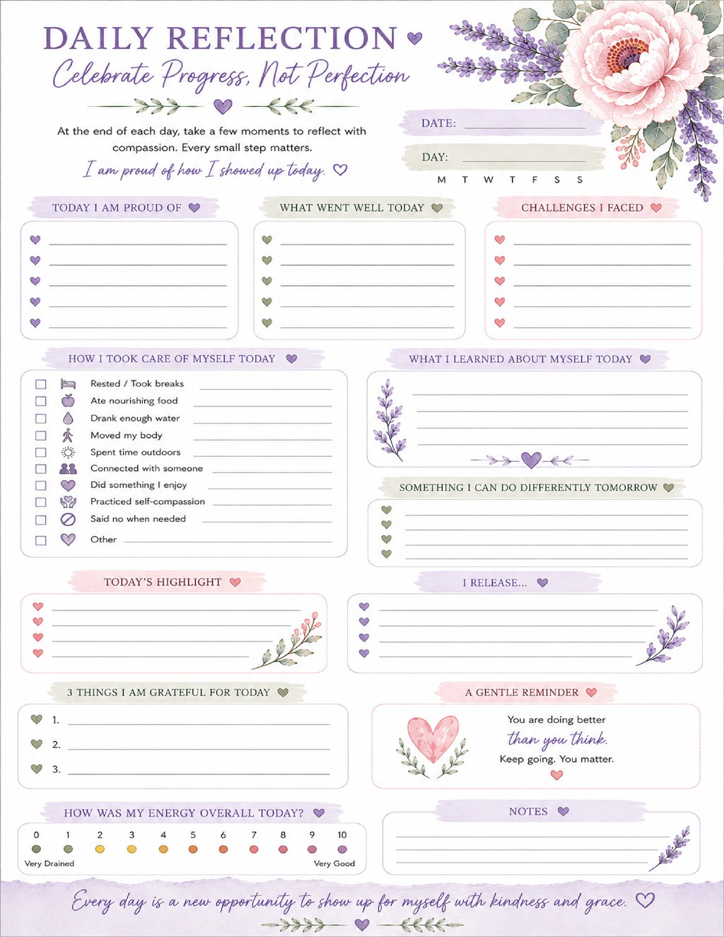Kindly Stubborn Chronic Illness Planner - Physical Edition Available on Amazon