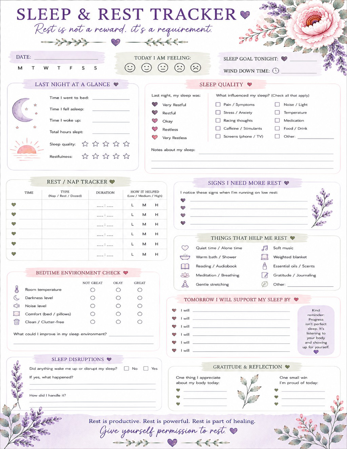 Kindly Stubborn Chronic Illness Planner - Physical Edition Available on Amazon