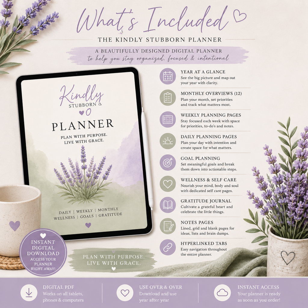 The Kindly Stubborn Planner